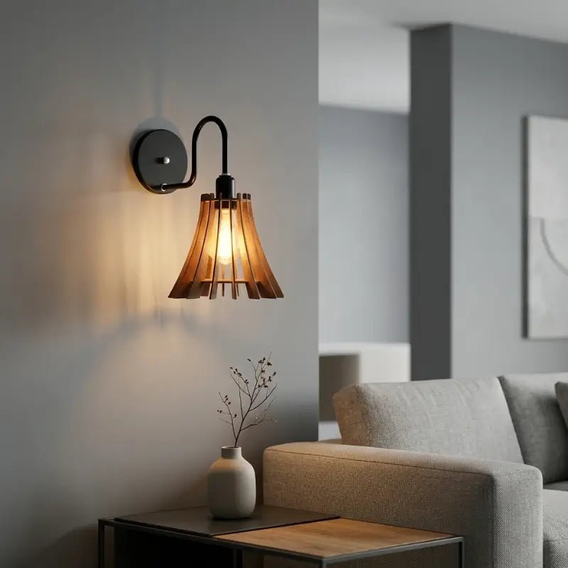 Arandela de Parede Cúpula Tulipa para Quarto