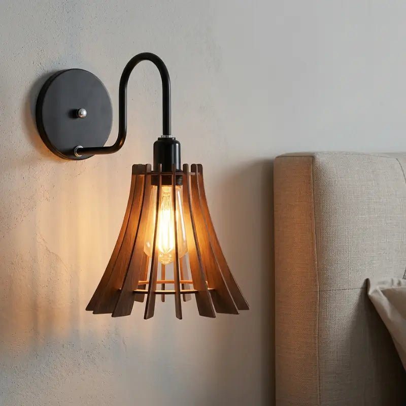 Arandela de Parede Cúpula Tulipa para Quarto