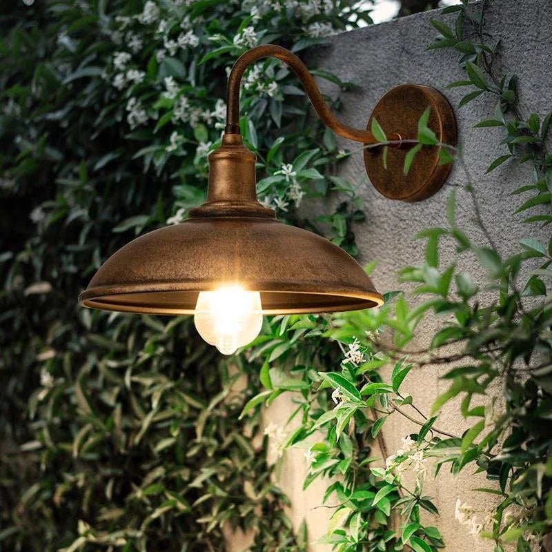 Arandela de Parede Externa Vintage Estilo Industrial