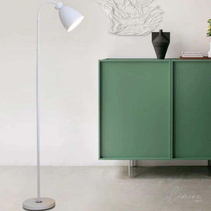 Luminária de Chão Articulada com Pedestal 360°