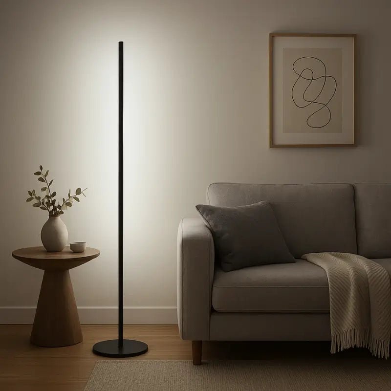 Luminária de Chão Barra Led Minimalista