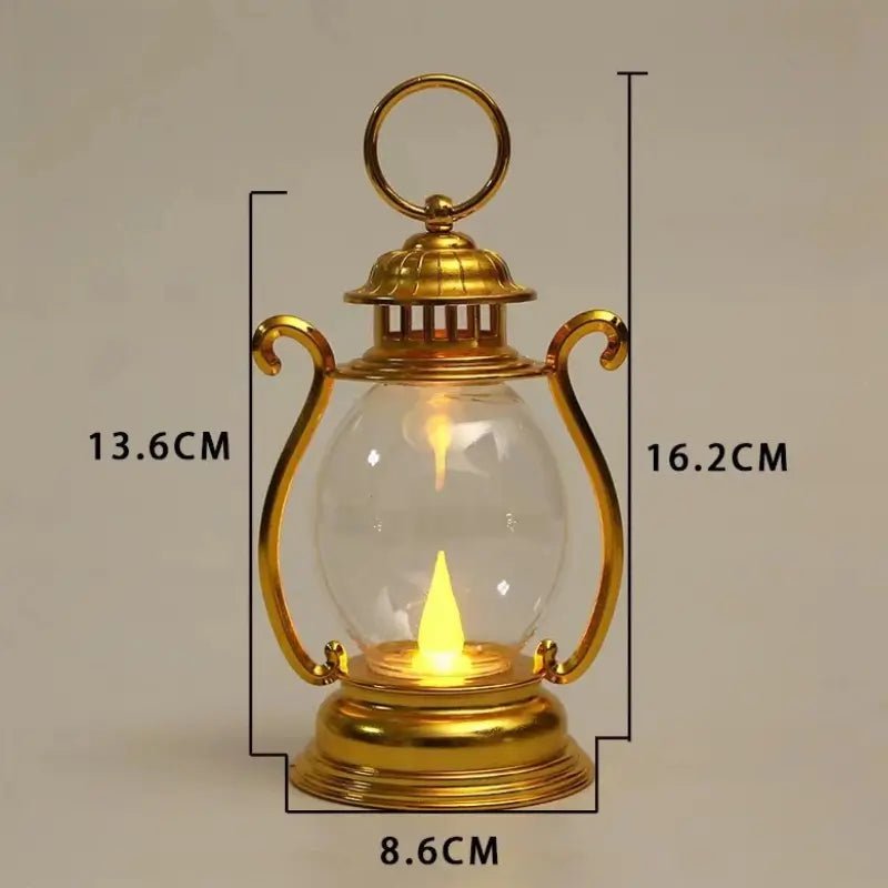 Luminária de Mesa Decorativa Led Lampião para Mesa Posta Eventos