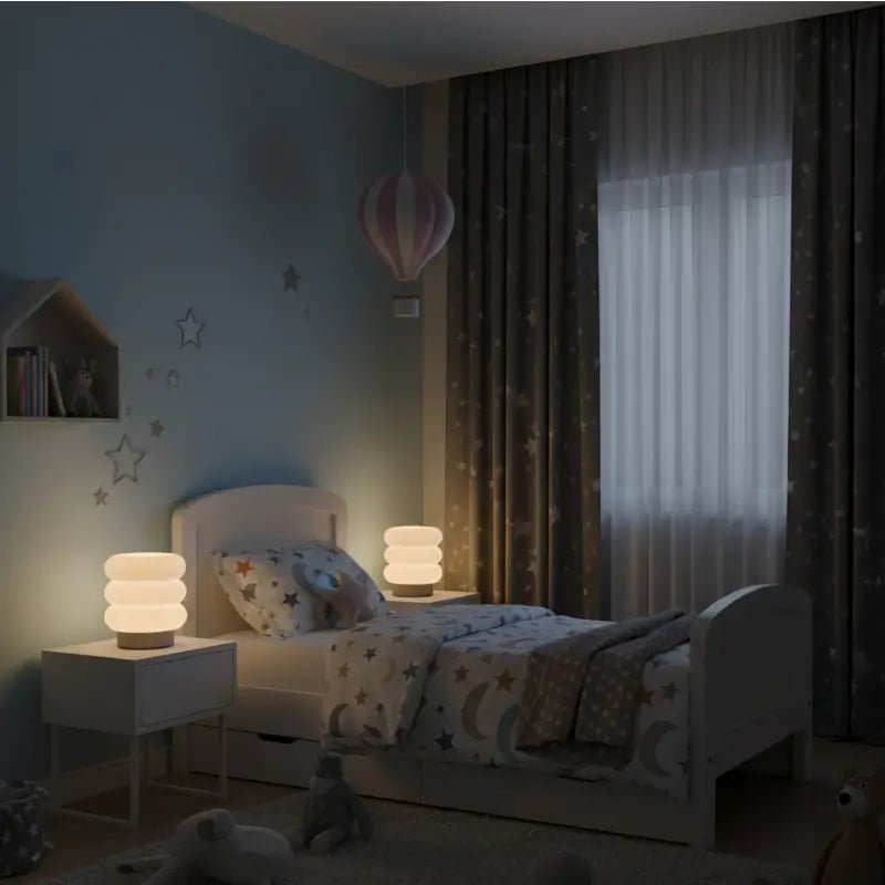 Luminária de Mesa Decorativa Nuvem com Lâmpada LED