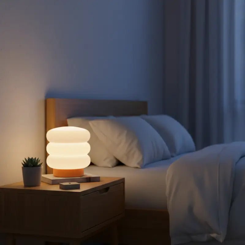 Luminária de Mesa Decorativa Nuvem com Lâmpada LED