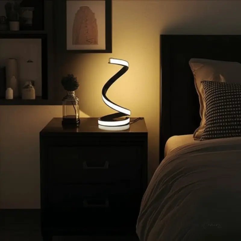 Luminária de Mesa Minimalista com 3 Tons de Luz