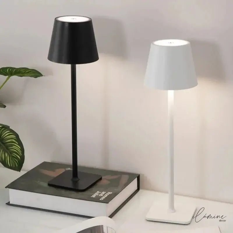 Luminária de Mesa Sem Fio Moderna Dimerizável