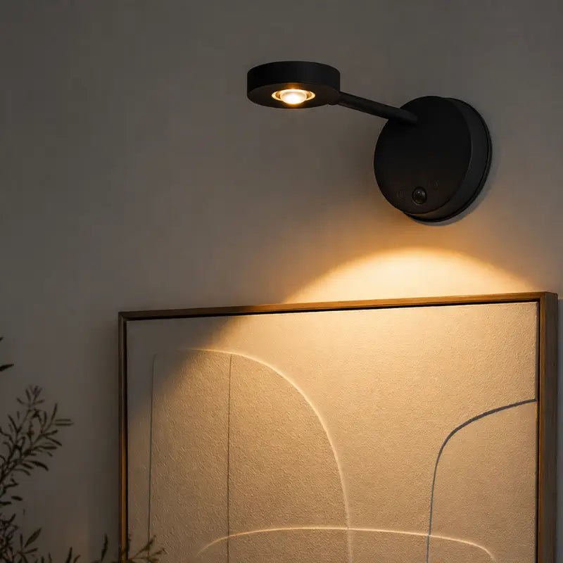 Luminária de Parede LED com Sensor de Movimento Sem Fio