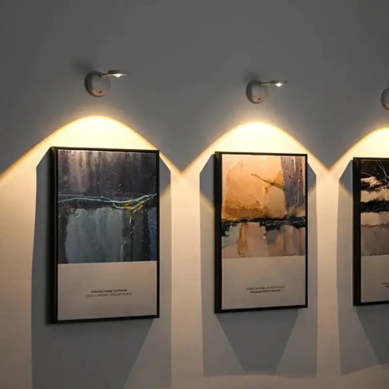 Luminária de Parede LED com Sensor de Movimento Sem Fio