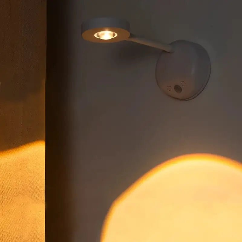 Luminária de Parede LED com Sensor de Movimento Sem Fio