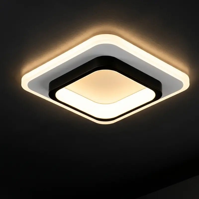 Luminária de Teto LED Moderna 3 Tons de Luz