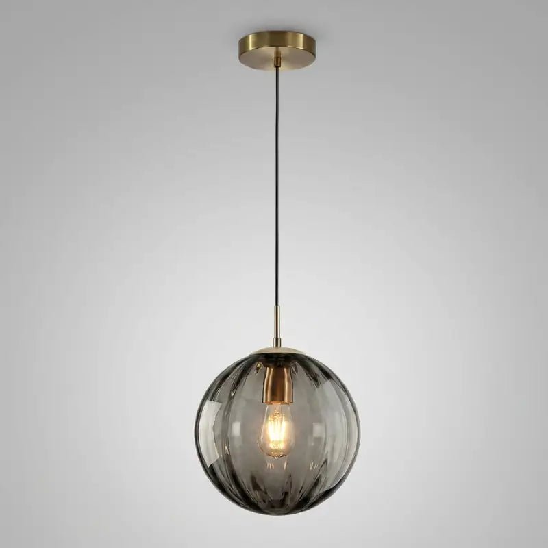 Luminária de Teto Pendente Nórdica Bola de Vidro