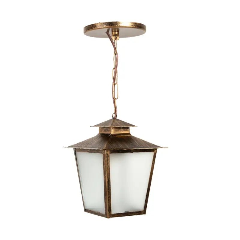 Luminária de Teto Pendente Vintage Estilo Colonial
