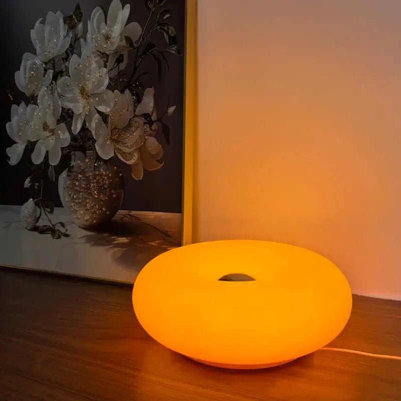 Luminária Decorativa de Mesa Donut LED USB