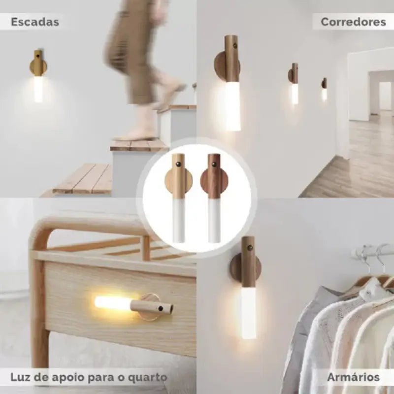 Luminária Inteligente Com Sensor de Movimento