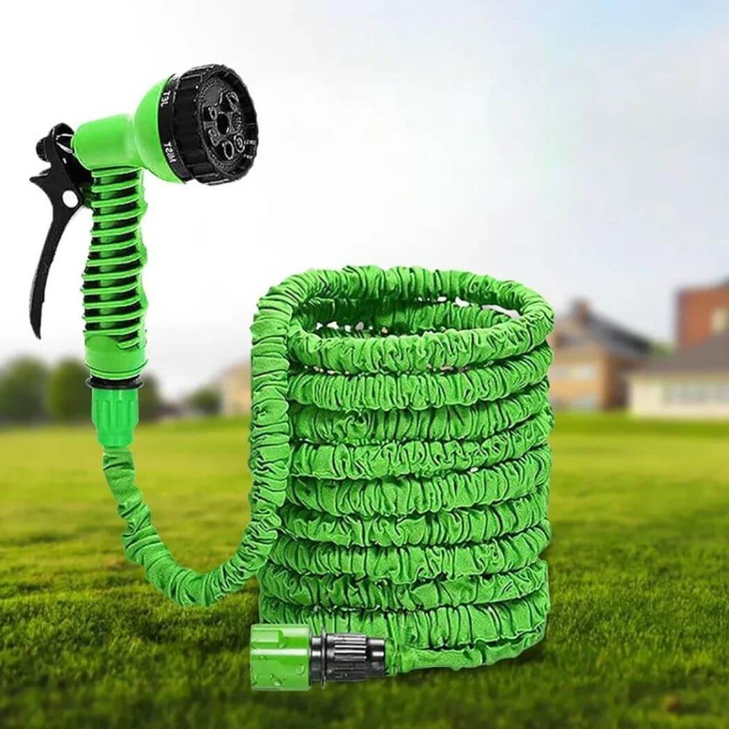 Mangueira Expansível Mágica com Esguicho 7 Jatos para Jardim