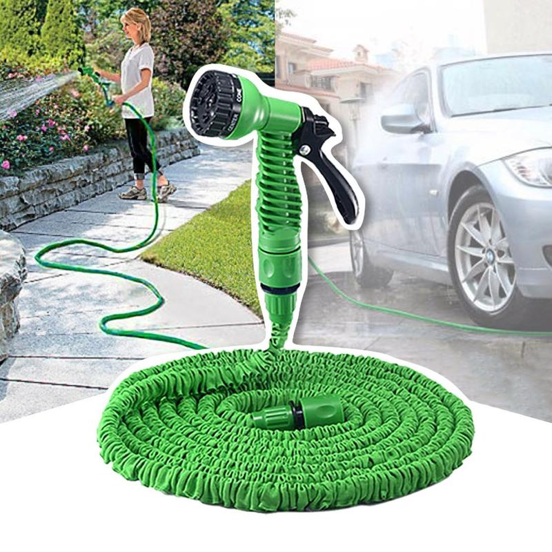 Mangueira Expansível Mágica com Esguicho 7 Jatos para Jardim
