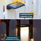 Lâmpada Arandela Solar LED