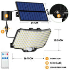 Refletor Solar com Controle e Sensor de Passos