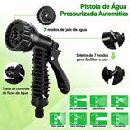 Mangueira Expansível Mágica com Esguicho 7 Jatos para Jardim