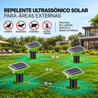 Repelente Ultrassônico Pombos, Morcegos e Roedores | Defenz