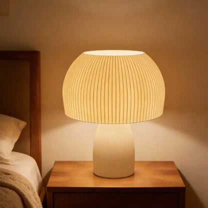 Abajur de Mesa Cogumelo Minimalista