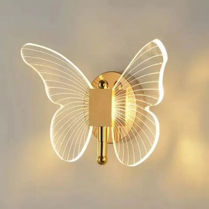 Arandela de Parede Borboleta Sofisticada