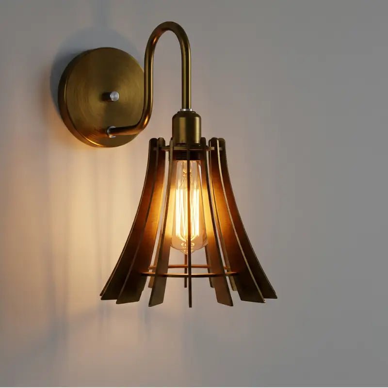 Arandela de Parede Cúpula Tulipa para Quarto