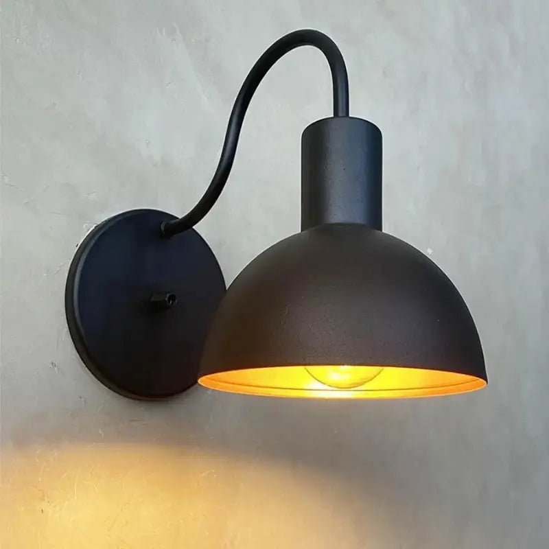 Arandela de parede estilo industrial Alumínio