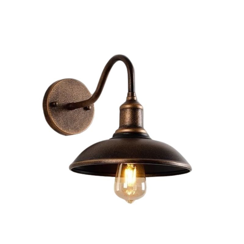 Arandela de Parede Externa Vintage Estilo Industrial