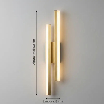 Arandela de Parede LED Moderna 3 Tons de Luz