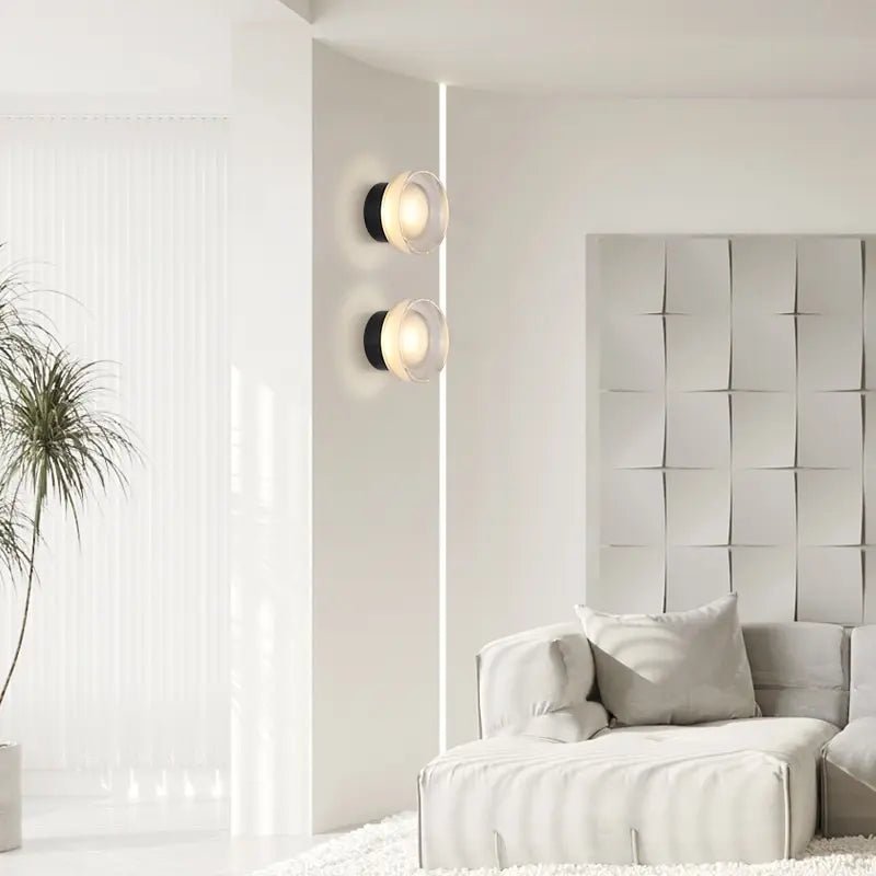 Arandela de Parede LED Vidro Sofisticado