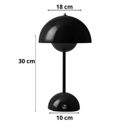 Luminária de Mesa Decorativa Cogumelo sem Fio