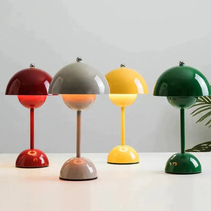 Luminária de Mesa Decorativa Cogumelo sem Fio