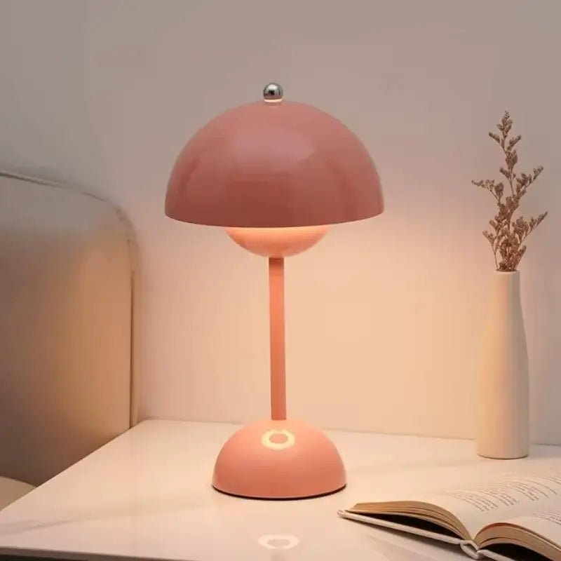 Luminária de Mesa Decorativa Cogumelo sem Fio