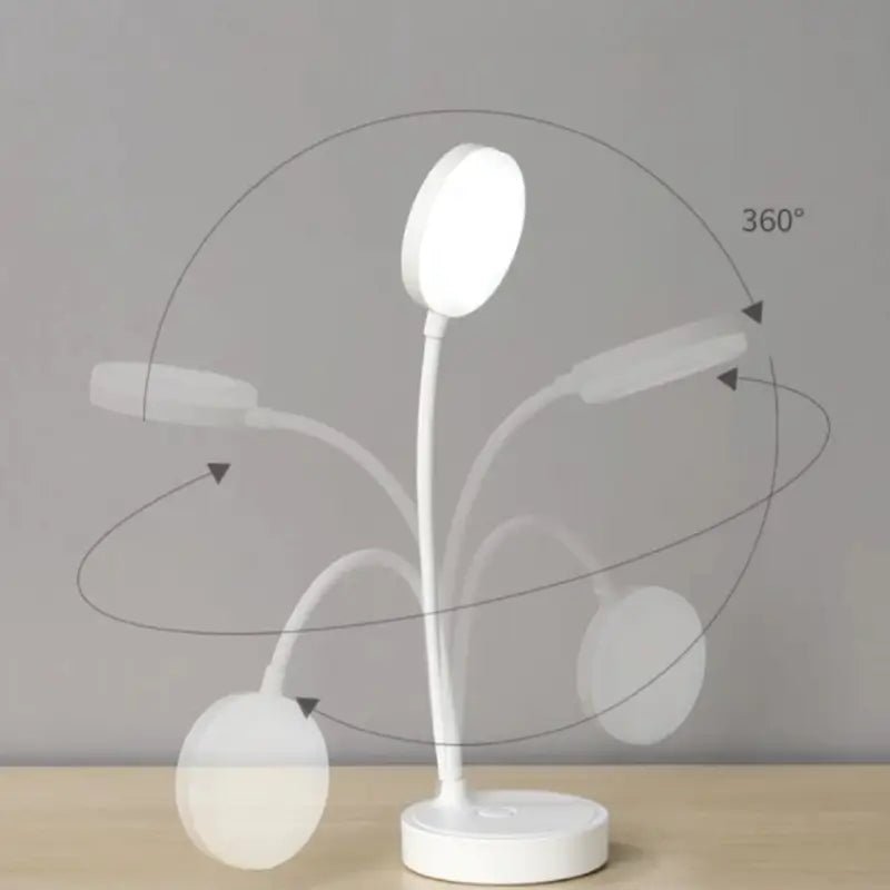 Luminária de Mesa Decorativa LED Flexível Touch
