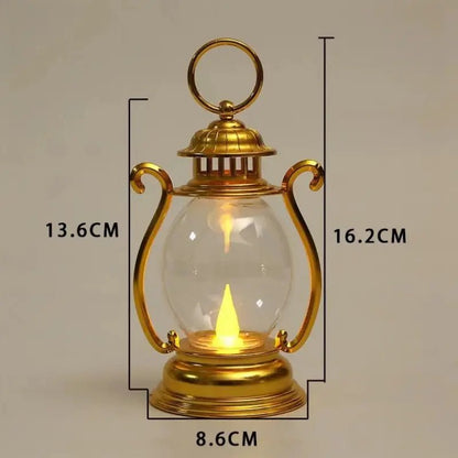 Luminária de Mesa Decorativa Led Lampião para Mesa Posta Eventos