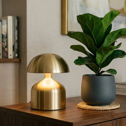 Luminária de Mesa Decorativa Moderna sem fio 3 Cores Dimerizável