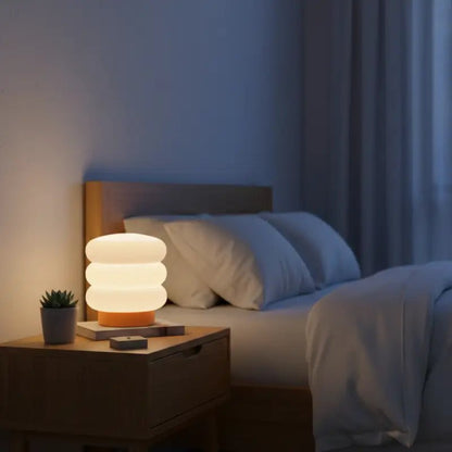 Luminária de Mesa Decorativa Nuvem com Lâmpada LED