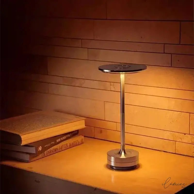 Luminária de Mesa LED Sem Fio 3 Tons de Luz