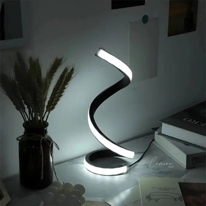 Luminária de Mesa Minimalista com 3 Tons de Luz