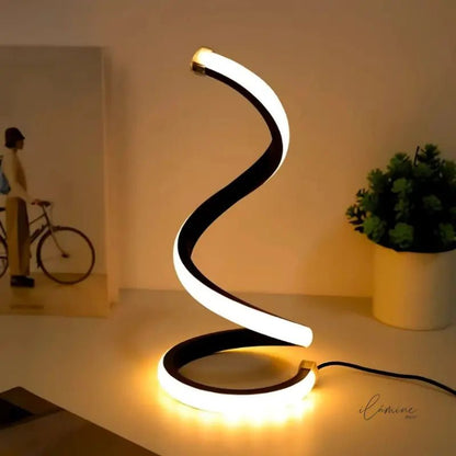 Luminária de Mesa Minimalista com 3 Tons de Luz