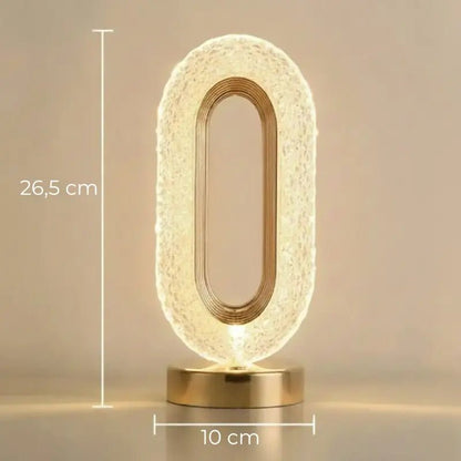 Luminária de Mesa Sem Fio Cristal