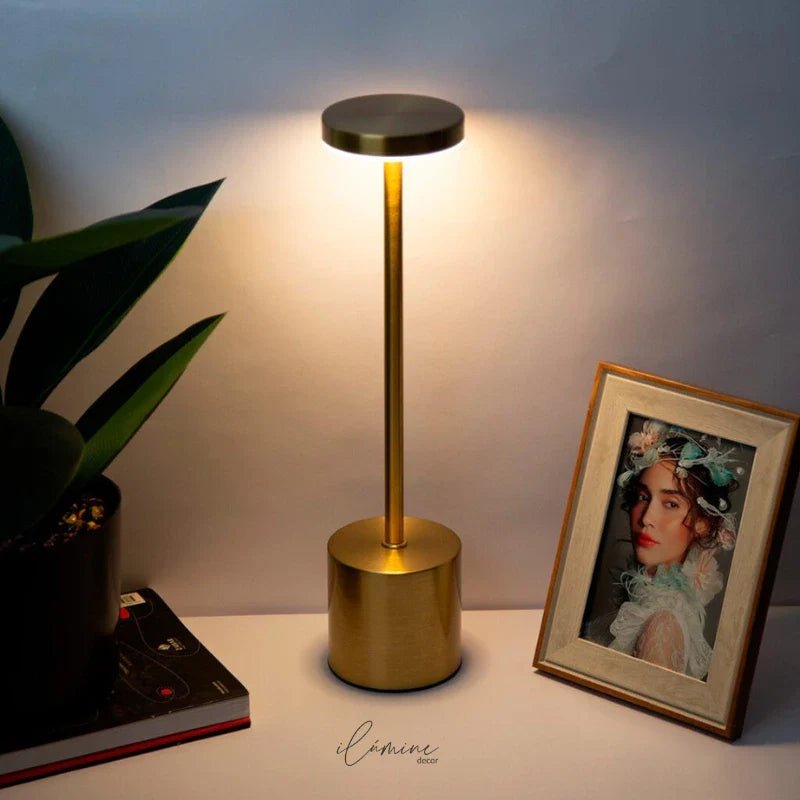 Luminária de Mesa Sem fio Dimerizável