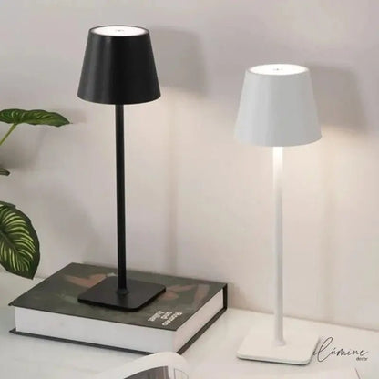 Luminária de Mesa Sem Fio Moderna Dimerizável
