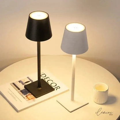 Luminária de Mesa Sem Fio Moderna Dimerizável