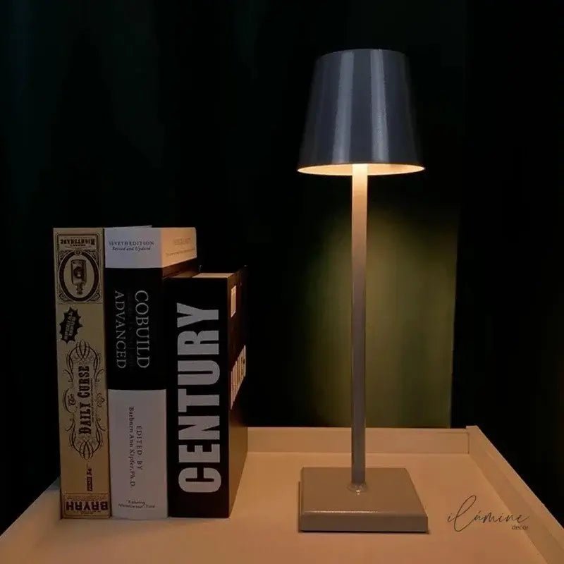 Luminária de Mesa Sem Fio Moderna Dimerizável