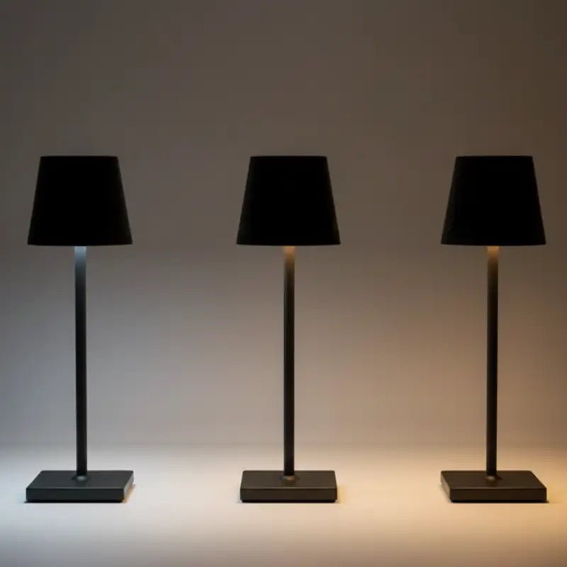 Luminária de Mesa Sem Fio Moderna Dimerizável