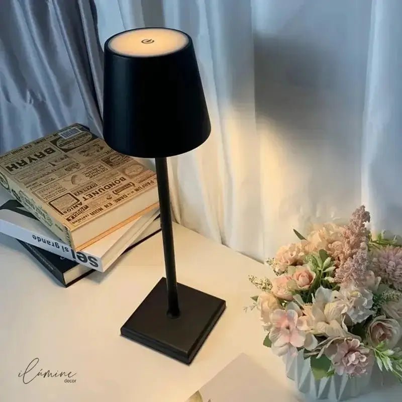 Luminária de Mesa Sem Fio Moderna Dimerizável