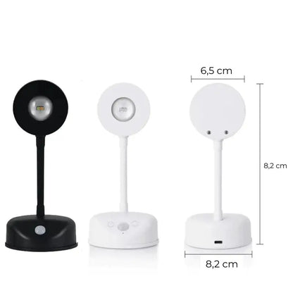 Luminária de Parede LED com Sensor de Movimento Sem Fio