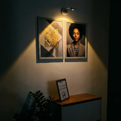 Luminária de Parede LED com Sensor de Movimento Sem Fio